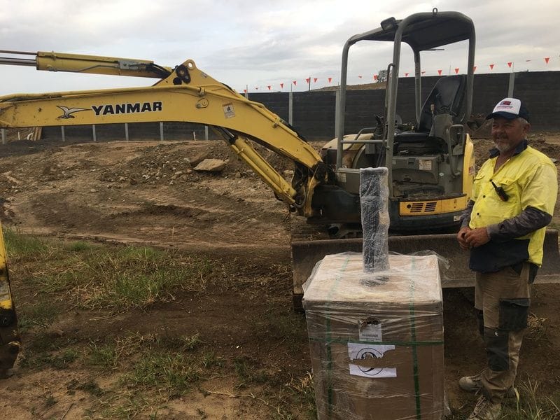 Apace Earthmoving S4 Auger Delivery Apace Earthmoving S4 Auger Delivery